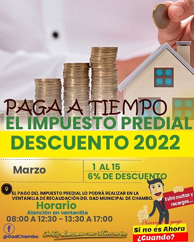 descuento pago prdial marzo